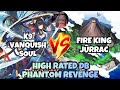 K9 VANQUISH SOUL VS FIRE KING JURRAC | PHANTOM REVENGE HIGH RATED DB YUGIOH!