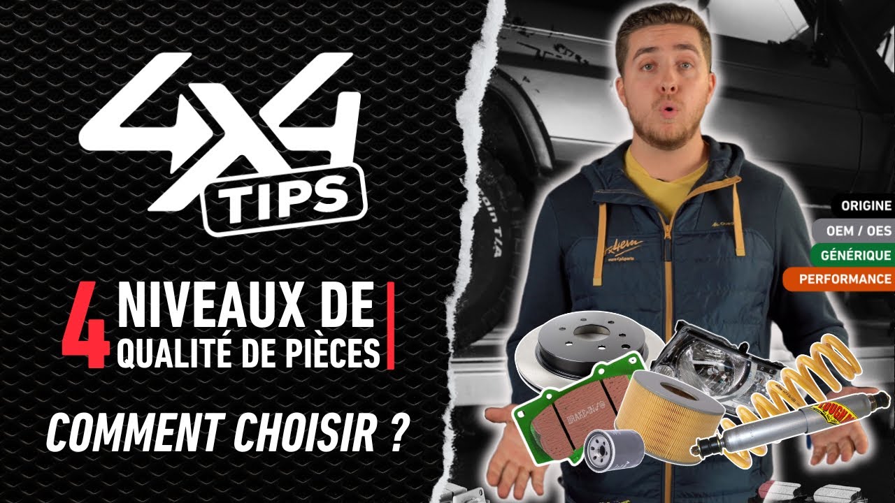 Les 4 niveaux de qualité de pièces mécaniques, comment choisir ? 🔧 ...
