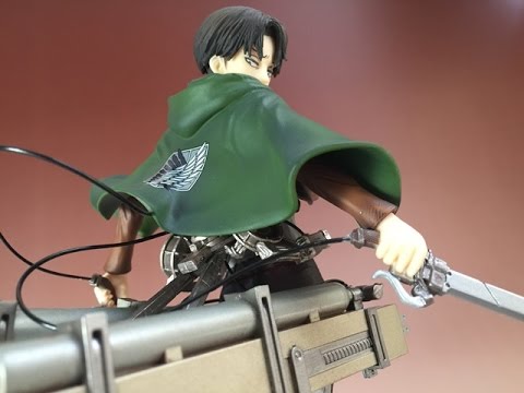 一番くじ 進撃の巨人 A賞リヴァイ フィギュアレビュー Attack On Titan くじ奪還作戦 Youtube