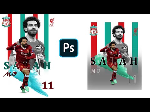 كيفية تصميم ملصقات لافتة للنظر في برنامج فوتوشوب Photoshop الاليستريتور 