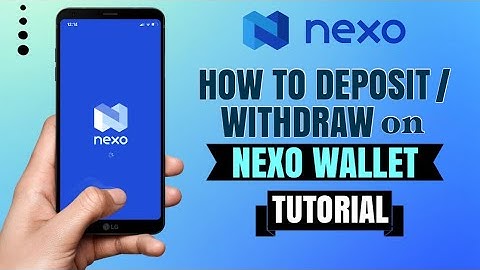 How to DEPOSIT or WITHDRAW on NEXO Wallet | Bitcoin App Tutorial
