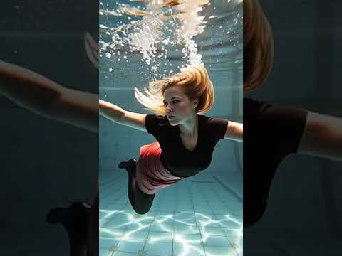AI Wetlook Underwater Performance #aiart #underwater