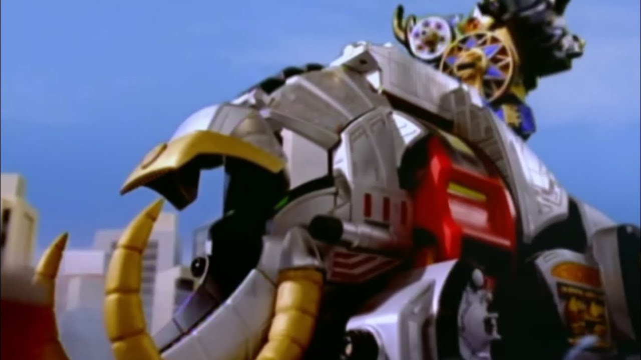 Power Rangers Ninja Storm - Shimazu Return - Mammothzord and