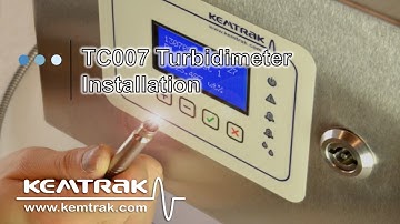 Installation training video of the Kemtrak TC007 analyzer