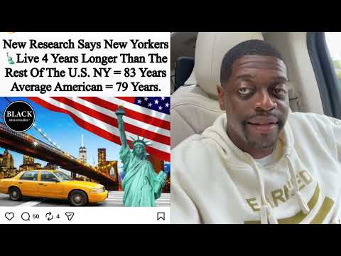 Shuler King - New Yorkers Live Longer