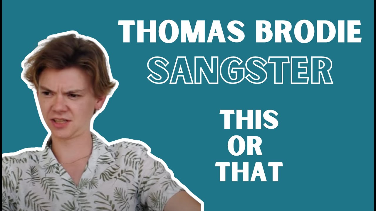 Thomas (gambito de reina)  Thomas brodie sangster, Thomas