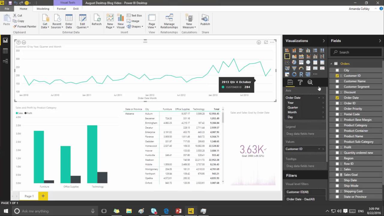 Power bi обновление