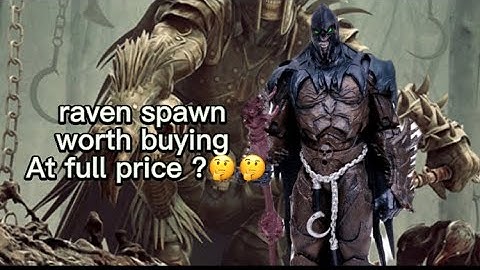 Mcfarlane Toys- Raven Spawn: action figure review