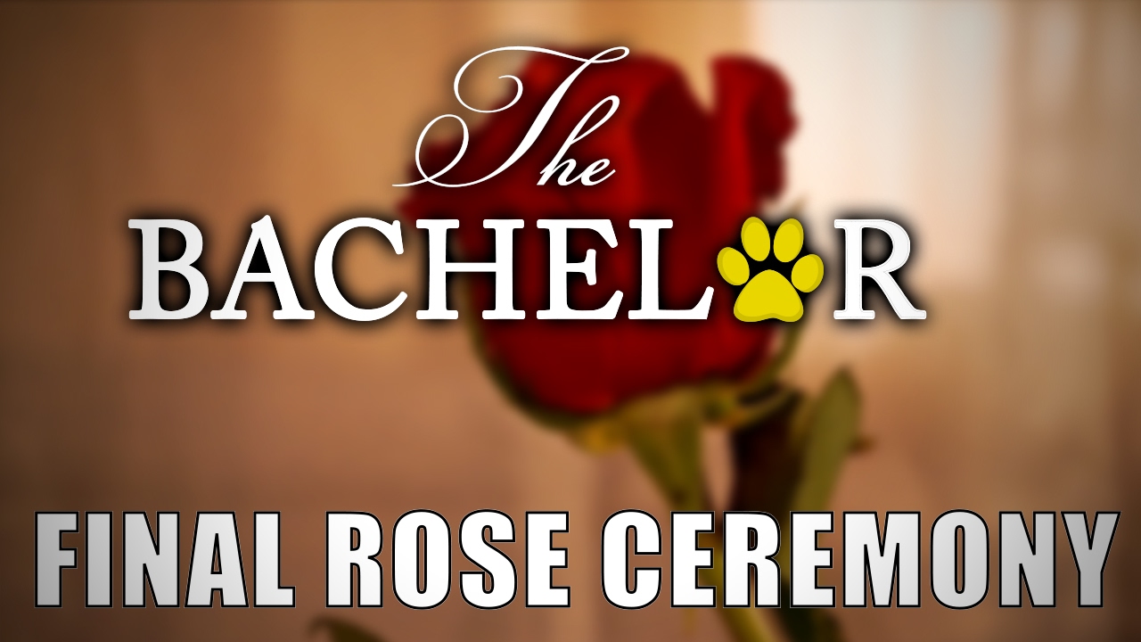 The Bachelor Final Rose Ceremony YouTube