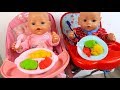 Куклы Пупсики КОРМИМ #БЕБИБОН ИГРАЕ