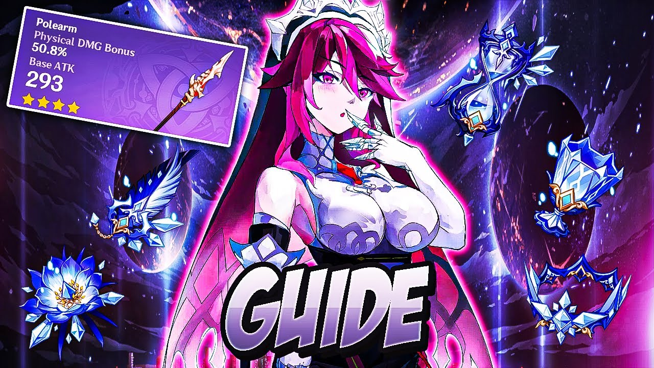 Rosaria's BEST Artifacts/Weapons! EVERYTHING You Need To Know! Genshin Impact