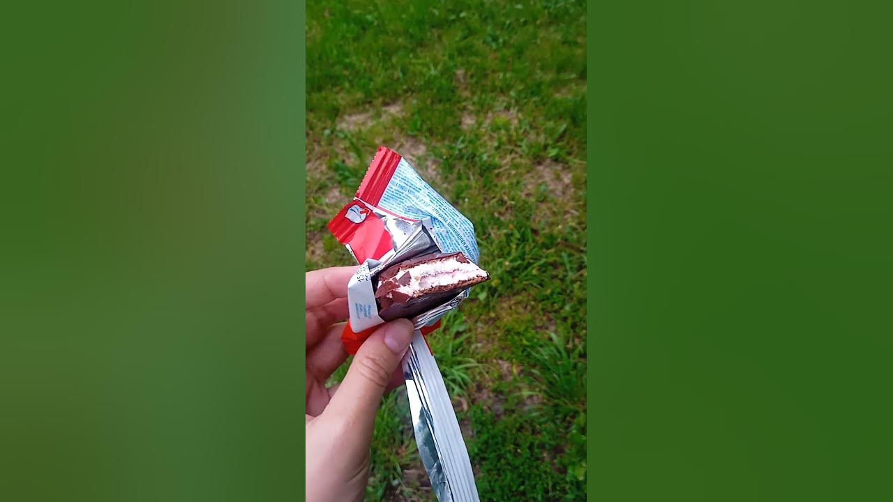 Обзор вкусняшки из магнита за 30 секунд 😅 #обзор #магнит #kinderpingui ...