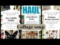 Haul livres collage soup