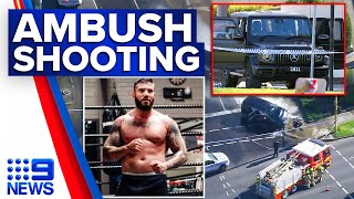 Boxer Sam Abdulrahim shot in chest after attending funeral in Melbourne | 9 News Australia