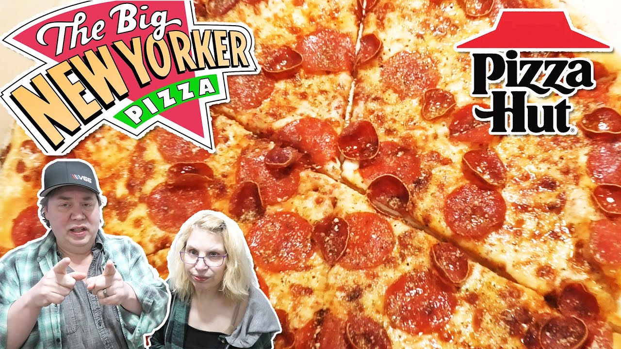 Pizza Hut's NEW Big New Yorker Pizza REAL Review! YouTube