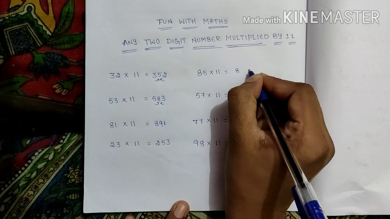 fun-with-maths-two-digit-number-multiplied-by-11-by-akhila-youtube