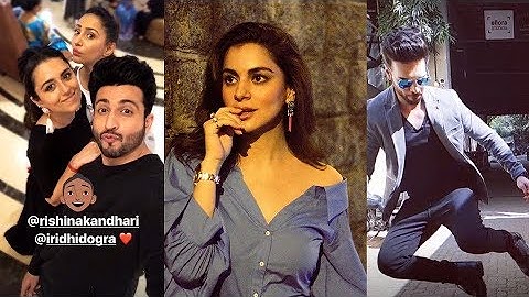 Kundali Bhagya star cast off screen full masti, Anjum Fakih, Shraddha Arya, Dheeraj Dhoopar