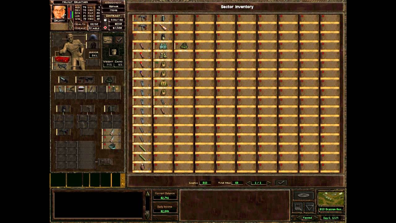 Let's Play Jagged Alliance 2 1.13 Interactively XII Operation