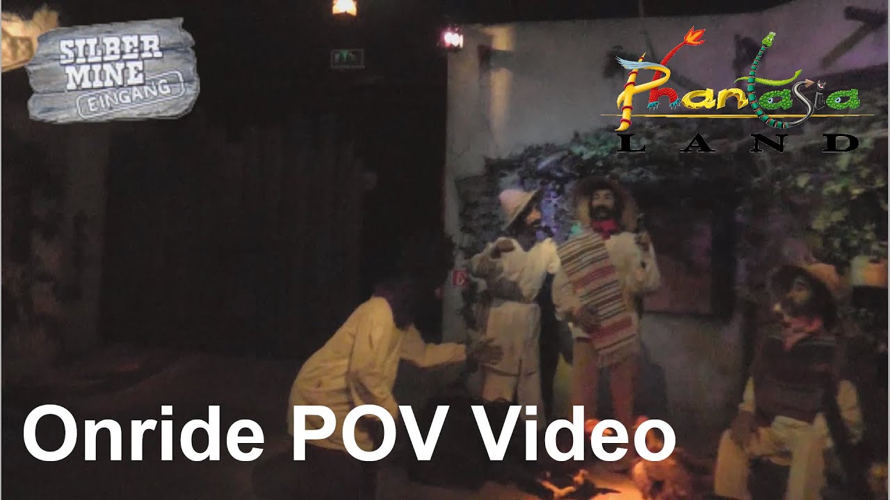 Silbermine @ Phantasialand Onride POV Video