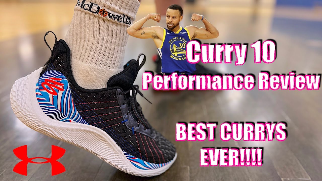 Curry 10 Performance Review - Best Curry EVER!?! // ON COURT - YouTube