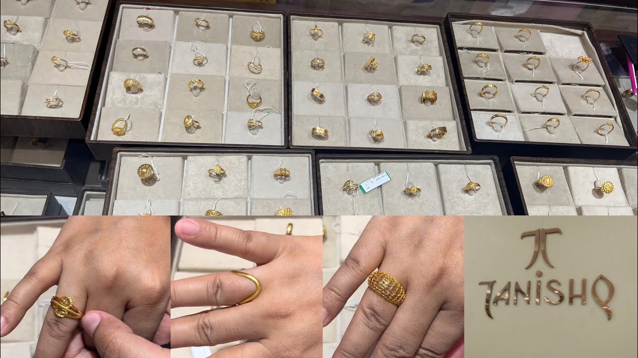 Buy Gold Rings Online - Latest and Exclusive Finger Ring Designs in Gold|  Tanishq | Diamond earrings design, Gold rings fashion, Diamond rings with  price