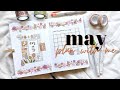 PLAN WITH ME | May 2022 | Bullet Journal Setup 🐰🌼
