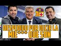 LAPORTA ECHA A XAVI POR DECIR LA VERDAD Y NO TRATAR AL BARCELONISTA MEDIO POR TON** CON FICHAJES