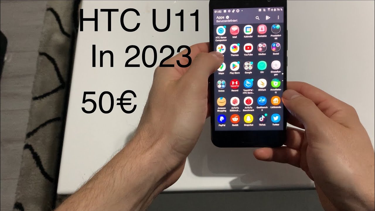 Тест и обзор HTC U11 в 2023 году | Сколько стоит смартфон/мобильный телефон за 50 евро?