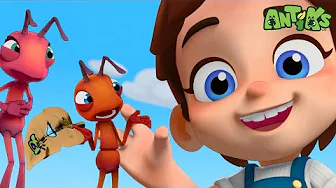 Ant Farm🐜 | Antiks | Monster kids cartoons | Funny stories