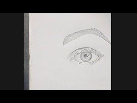 how to create a eye\\ pencil art drawing \\ esey pencil art\\art vidio ...