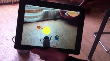 AR Solar System - first test