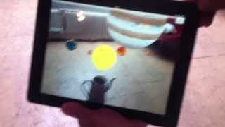 AR Solar System - first test