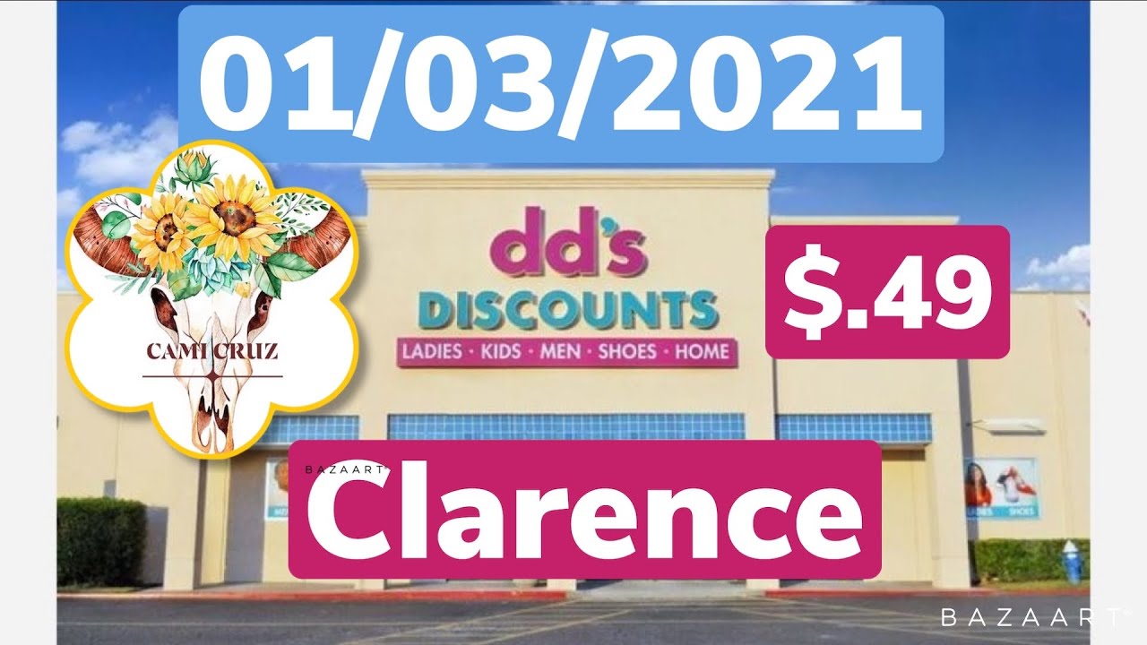 dd’s Discounts store they start their clearance markdown 01/03/2021 🛍
