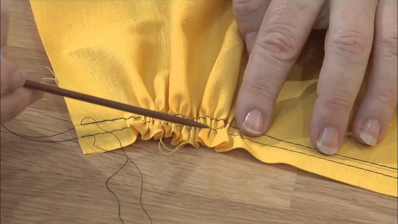 Teach Yourself to Sew 3 Ways to Gather YouTube
