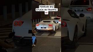 Ferrari In Traffic  ferrari v12 malaysia shorts