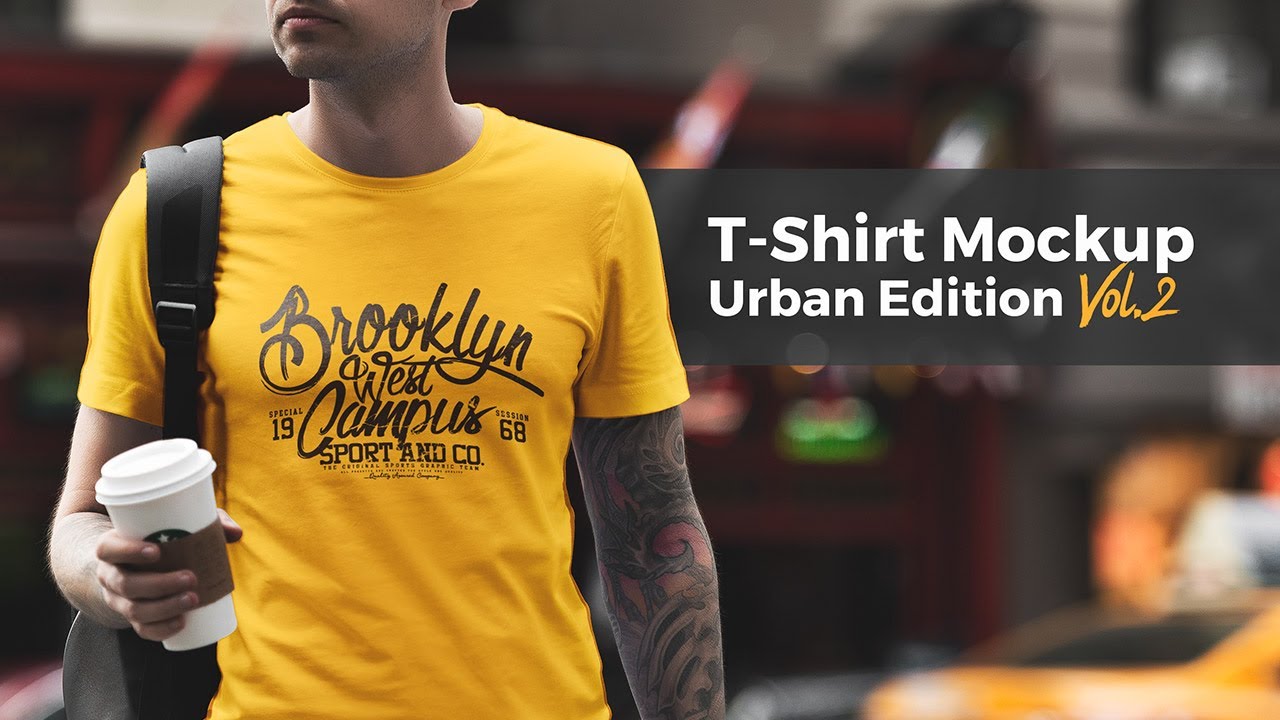 Download T-Shirt Mockup / Urban Edition Vol. 2 - YouTube