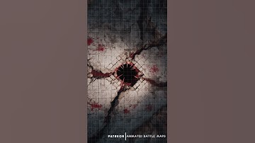 D&D | The Jagged Conflux Part 6 Grid | Animated Battle Maps