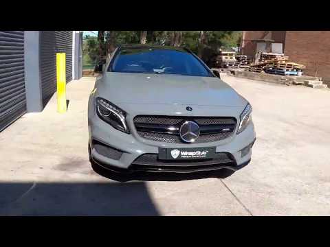Mercedes GLA AMG | Nardo GREY wrap by WrapStyle Sydney