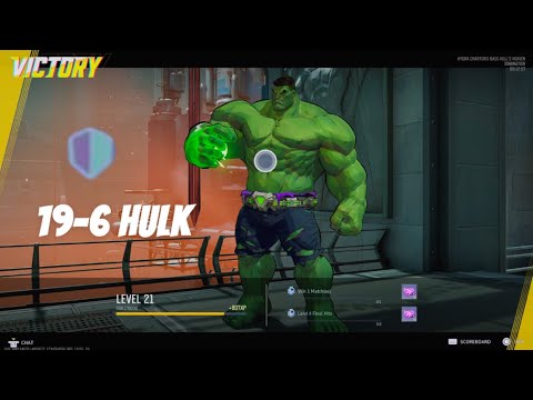Marvel Rivals Good Game with Hulk 19-6 Quick Match Season 0 - YouTube