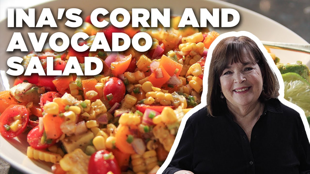 Fiesta Corn & Avocado Salad | Barefoot Contessa: Cook Like a Pro | Food Network