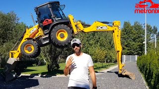 JCB 3CX ⚠ How to Lift a Backhoe Loader - (English Subtitles Available) ⚠  Contractor screenshot 4