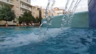 Pool at night, Cyprus 17.10.2020