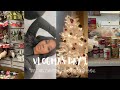 TREE DECORATING &amp; GROCERY HAUL | VLOGMAS DAY 1