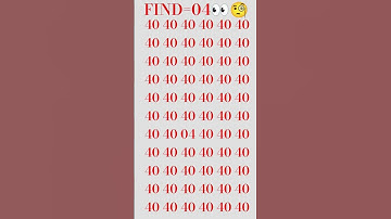 Find odd numbers #iqtest #puzzle #brainchallenge #queddle #quiz #viralshorts #video💯