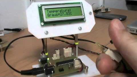 JQ-Duino LCD Thermometer + sensor LM35