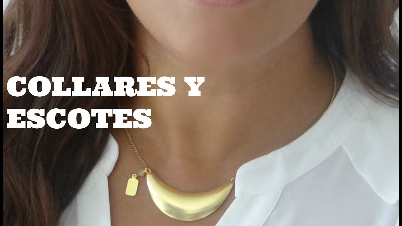 Fashiondetails El collar perfecto para cada tipo de escote. Fashiondetails El collar perfecto para cada tipo de escote.