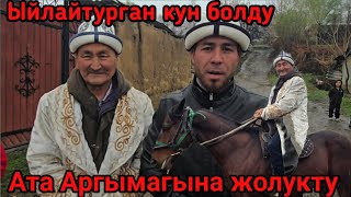 Ата Аргымагы менен жолукту #аргымак #аламанулак