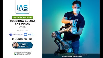 Robótica guiada por visión | WEBINAR GRATUITO | Techman Robot