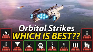 Ranking ALL 11 Orbital Stratagems!!! Which is Best? / Orbital Tier List! | Helldivers 2 screenshot 4