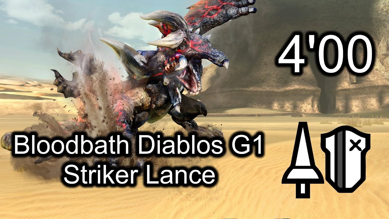 Mhgu Mhxx Bloodbath Diablos G1 4 00 Striker Lance 特殊許可 鏖魔狩猟依頼g1 ストライカーランス 鏖魔ディアブロス Youtube Mhgu Mhxx Bloodbath Diablos G1 4 00 Striker Lance 特殊許可 鏖魔狩猟依頼g1 ストライカーランス 鏖魔ディアブロス Youtube